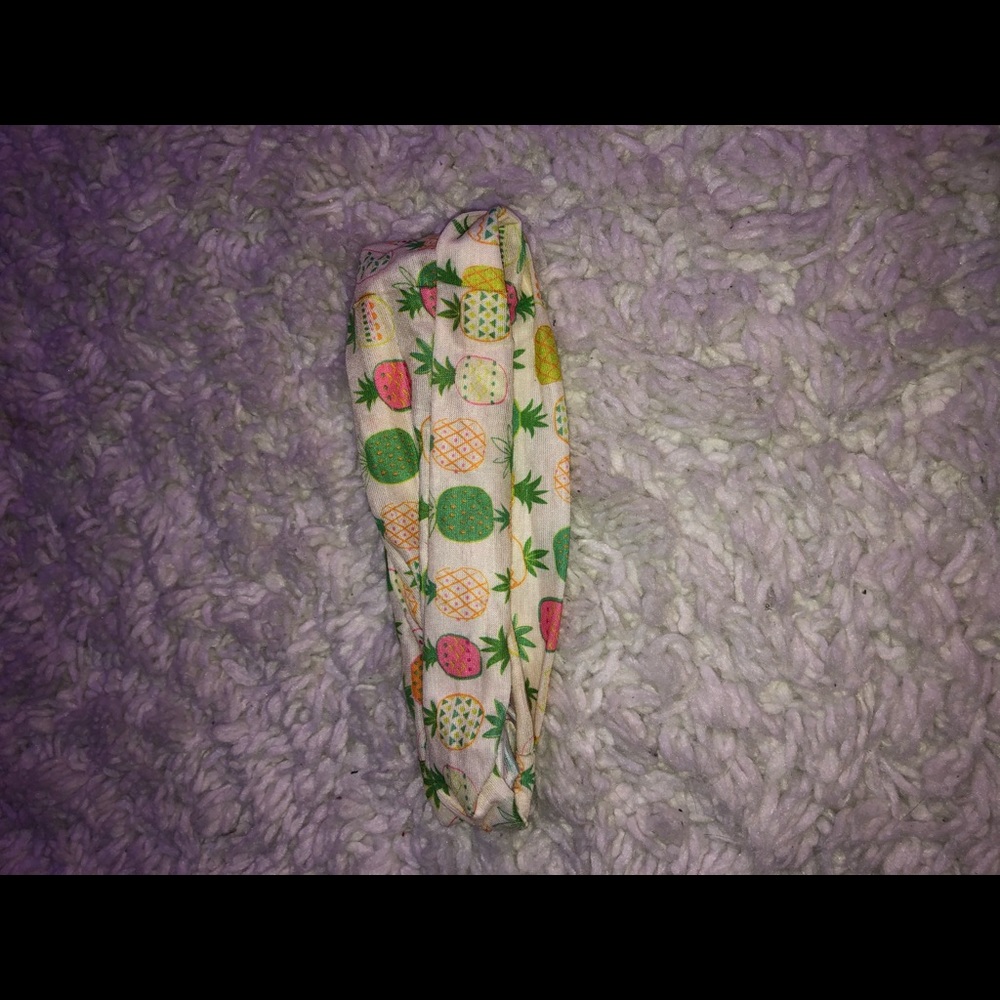 Pineapple headband/bandeau